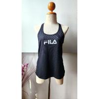 ราคา เสื้อกล้ามผ้ากีฬา Fila สีดำ (26835964213)