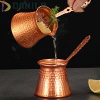 ราคา ดานิโล หม้อกาแฟทองแดงตุรกี,ทนทานทองแดงโบราณดูเครื่องชงกาแฟ,มืออาชีพที่ทําด้วยมือโลหะหนาจับนมอุ่นภาชนะบ้าน (27993895782)