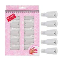 ราคา ที่ล้างเล็บเจลแบบคีบนิ้วมือ●เท้า Gel Remover Clamp ใช้น้ำยาล้างเจลห่อฟอยล์แล้วหนีบทิ้งไว้ (51051383193)