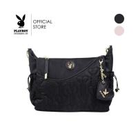 ราคา PLAYBOY รุ่น Belove Bag กระเป๋าสะพายข้างผู้หญิง รหัส ST-B253PB621 ดีไซน์ปักลายหัวใจโลโก้แถมฟรี Charm มี 2 สี (42905262552)