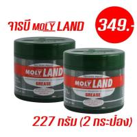 ราคา MOLYLAND จาระบี โมลี่แลนด์ ขนาด 227 กรัม (2 กระป๋อง) FRICTION-PROOF จารบีหัวเพลาขับ (1418033809)