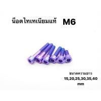 ราคา น็อตไทเทเนียม แท้ M6 (41759957856)