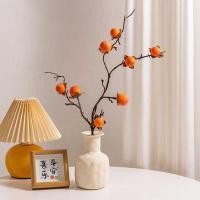 ราคา ลูกพลับ รุ่ยอี๋ จําลองดอกไม้ตกแต่งจําลองลูกพลับผลไม้สีแดงแจกันดอกไม้ปลอมตกแต่งห้องนั่งเล่นการจัดดอกไม้ตกแต่งวันส่งท้ายปีเก่าดอกไ20251203 (44952532824)