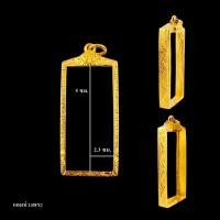 ราคา กรอบพระ งานรีดพับหลัง กรอบหลวงพ่อฮก ทองยกซุ้ม งานทองอิตาลี2.2*5 (28076172523)