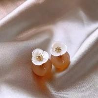 ราคา ต่างหูลูกดอกไม้ด้านหน้าและด้านหลังปีใหม่ (29130679556)