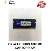 ราคา USED BIGWAY DDR3 1600Mhz 8GB PC3 12800 LAPTOP RAM SODIMM RAM (41313828948)