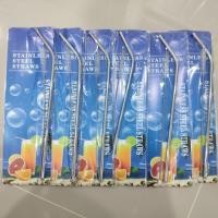 ราคา หลอดดูดน้ำสแตนเลส stanless หลอดเยติ รักโลก ทั้งแบบตรงและงอ yeti พร้อมแปรงทำความสะอาด (3125528890)
