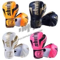 ราคา หนัง PU นวมชกมวย นวมผู้ใหญ่ นวมมวยไทย นวม นวมซ้อมมวย Boxing Gloves ถุงมือฝึกต่อสู้ 10oz (41558968666)