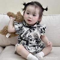 ราคา Spot Baby dress ชุดเดรสเด็ก Hanfu ชุดเดรสเด็กผู้หญิงปี 2024 ภาพวาดหมึก Cheongsam กระโปรงเด็ก เสื้อผ้าเด็ก สไตล์จีน 11.13 (57504763918)