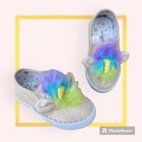 ราคา รองเท้าลำลองเด็กผู้หญิง มือสอง cat & jack 14 cm. แบรนด์ยุโรป (23743825896)