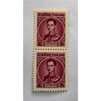 ราคา s-2แสตมป์พระรูป ร.9 ชุดที่ 4ราคา5สตางค์จำนวน2ดวงหลังกาวเดิม (41514466329)