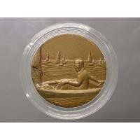 ราคา เหรียญที่ระลึก เนื้อทองแดงรมดำ รัชกาลที่9 ร9 ทรงเรือใบ การแข่งขันกีฬาเอเชี่ยนเกมส์ ครั้งที่ 13 ปี 2541 #ของสะสม (4249200960)