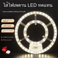 ราคา หลอดไฟ LED ติดเพดานแบบสากล แผงไฟสว่างมาก แผงแม่เหล็กกลม แหล่งกำเนิดแสง แหวนเปลี่ยน แผ่นกลม สามสี สำหรับห้องนอน (43061520606)