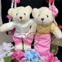 ราคา ตุ๊กตาหมี ชุดไทยแต่งงาน ชุดไทยศิวาลัย ของขวัญวันแต่งงาน ตุ๊กตาใส่ชุดไทย สูง 12 นิ้ว ของขวัญวันครบรอบ พร็อพงานแต่ง (24788641202)