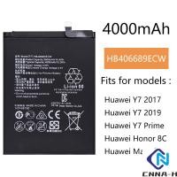 ราคา HB406689ECWแบตเตอรี่สําหรับHuawei Y7 2019/Y7 Pro 2019 /Y7 Prime 2017/Y7 Prime 2019/Y9 2018 2019 4000MAhเปลี่ยนแบตเตอรี่ (46552071986)