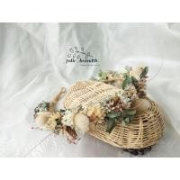 ราคา มงกุฎดอกไม้ มงกุฎดอกไม้แห้ง มงกุฎวันรับปริญญา เจ้าสาว ถ่ายพรีเวดดิ้ง ดอกไม้แห้ง (3159418557)