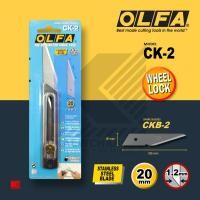 ราคา คัตเตอร์ OLFA รุ่น CK-2 (6205230038)