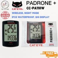 ราคา CATEYE CC-PA110W PADRONE+ มาตรวัดความเร็วจักรยานไร้สายพร้อมโหมดกลางคืนแบ็คไลท์ IPX8 (51753373731)