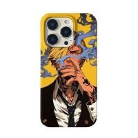 ราคา กรณีพลาสติกปุ่มเคสโทรศัพท์ Anti-Fingerprint One Piece สูบบุหรี่ Sanji เหมาะสําหรับ iPhone 17PROMAX 15 13 12 11 PRO MAX 7/8PLUS XR XSMAX 14PROMAX 17PRO 17AIR 16PROMAX BI85 (55203923273)
