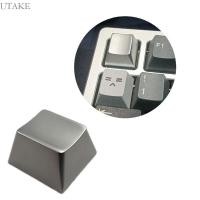 ราคา Utake ปุ่มกดโลหะการปรับแต่งแป้นพิมพ์ปุ่มกดสําหรับปุ่มกดคีย์บอร์ดแบบกลไก 1 ชิ้น (42824391685)
