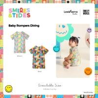ราคา Smiles & Tides Diving Short Sleeve One Piece, ชุดว่ายน้ําสําหรับทารกและเด็ก (49303532921)