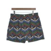 ราคา Gucci Pants blue overall pattern brown green Direct from Japan Secondhand (40074509338)