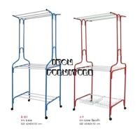 ราคา ราวตากผ้า รุ่นA8และA9 ที่แขวนผ้า แข็งแรงประกอบง่าย (4863477604)