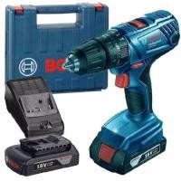 ราคา BOSCH สว่านกระแทก สว่านกระแทกไร้สาย GSB 180-LI SET Li-on 18V. (แบต 2.0Ah x2) (11995636719)