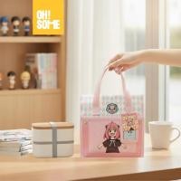 ราคา OHSOME - Spy x Family- กระเป๋าใส่ข้าวกลางวันเก็บอุณหภูมิสํานักงาน Anya กะทัดรัด น้ําหนักเบา กันน้ํา สีชมพูน่ารัก (46502845224)