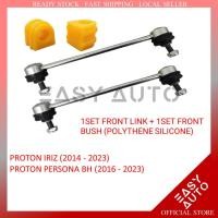 ราคา FRONT STABILIZER LINK X2 AND FRONT STABILIZER BUSH (POLYTHENE SILICONE) X2 1SET 4PCS-PROTON IRIZ 1.3 1.6/PERSONA BH (43865541341)