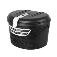 ราคา Mianchao ตะกร้าหน้าพร้อมล็อคโครงพลาสติกกันน้ําสําหรับจักรยานไฟฟ้า (29972574948)