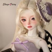 ราคา Sadie 1/4 Ball Jointed Doll Sadie Fullset B Bariy Big Chest BJD สีม่วง Lolita เค้กชุดหมวก Shugafairy Elegant หญิง (47101451085)