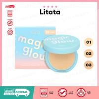 ราคา SASI Magic Glow Foundation Powder SPF 30 PA++++ เมจิกโกลว์ พาวเดอร์ (แป้งพัฟตลับฟ้า) 8.5 กรัม (15015863531)