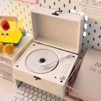 ราคา เครื่องเล่นซีดีลําโพงบลูทูธเครื่องเล่นแบบบูรณาการฟังอัลบั้มเพลงบันทึกซีดีซีดีสเตอริโอแบบพกพา (54100096968)