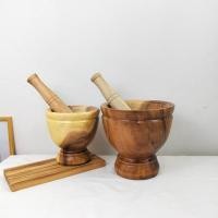 ราคา ครก ครกส้มตำไม้ ครกส้มตำเล็ก ครกไม้ รุ่น ธรรมชาติ ครกไม้ส้มตำ ครกส้มตำใหญ่ แถมฟรี สากไม้ 7 นิ้ว 9 นิ้ว 10 นิ้ว (29916953008)