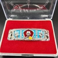 ราคา เลสข้อมือ หลวงพ่อรวย ปาสาทิโก รุ่นไตรมาส 59 ลงยาแท้ (แถมฟรีตลับใส่เลสข้อมือ) บันดาลโชคลาภความสำเร็จ ( ไม่ลอกไม่ดำ) (24941477370)