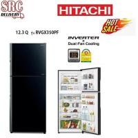 ราคา ตู้เย็น 2 ประตู HITACHI RVGX350PF-GKB สีดำ 12.3 คิว ระบบ INVERTER R-VGX350PF RVGX350PF RVGX350 (5270651901)