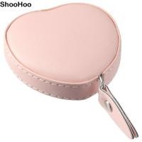 ราคา เทปวัด ชูฮู, ไม้บรรทัดยืดหยุ่นหนังนุ่มแบบพกพา, น่ารักทนต่อการสึกหรอรูปหัวใจสีชมพูมินิไม้บรรทัด บ้าน (56153245931)