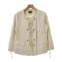 ราคา Emporio Armani Jacket beige Women Direct from Japan Secondhand (53904006249)