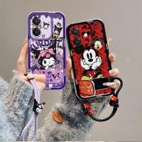 ราคา เคส For Oppo A3 / Oppo A3X / Oppo A5i 4G / A40 / A40M / A3 NFC / A20 5G tpuใหม่Jสไตล์แฟชั่นแขวนStringกระจกขาตั้งเคสโทรศัพท์ (45905506938)