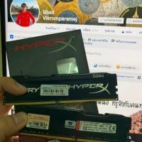 ราคา 16 GB (8GB*2) Bus 2400 DDR4 RAM for PC KINGTONS HyperX FURY BLACK (5437284974)