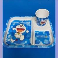 ราคา ชุดถาดกาแฟ+แก้ว ลายลิขสิทธิ์แท้ ลายโดเรม่อน (6139083999)