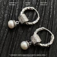 ราคา ต่างหูมุกเงิน 925 ต่างหูโบราณกลางสไตล์แห่งชาติ (28652172496)