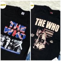 ราคา พร้อมส่ง เสื้อวง The Who พิมพ์หน้า หลัง ผ้าฝ้ายแท้ ✨ (27463945224)