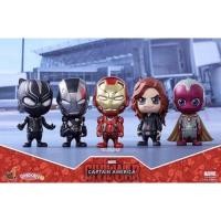 ราคา Hottoys cosbaby [COSB257] : Captain america civilwar - team iron man (exclusive) มือ2 (10234557248)