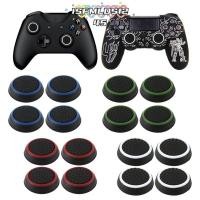 ราคา ISFMLDS1245 4 ชิ้นจอยสติ๊กหมวกซิลิโคนเกม Thumb Stick Grip สําหรับ PS3 PS4 XBOX One (51404161594)