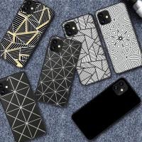 ราคา Casing Huawei Y6 Pro/Y9 Prime 2019/10PLUS/PsmartZ/Y6P/Y7A/Y7/Nova 5T/3i Case Phone Cover W1 Black Geometric Grid Stripes (44216172396)