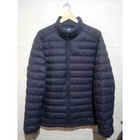 ราคา UNIQLO ยูนิโคล่ เสื้อแจ็คเก็ตยีนส์คอยาวเบาลง (27575159864)