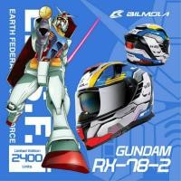 ราคา พร้อมส่ง หมวกกันน็อค Limited Edition Bilmola X Gundam บิลโมล่า กันดั้ม ครบรอบ 40 ปี (44373073772)