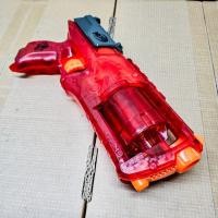 ราคา NERF N‑Strike Maverick REV‑6 กับ Nerf N-Strike Elite Sonic Fire StrongArm Blaster เนิฟมือสอง สภาพสวย สีพิเศษ (47451214666)